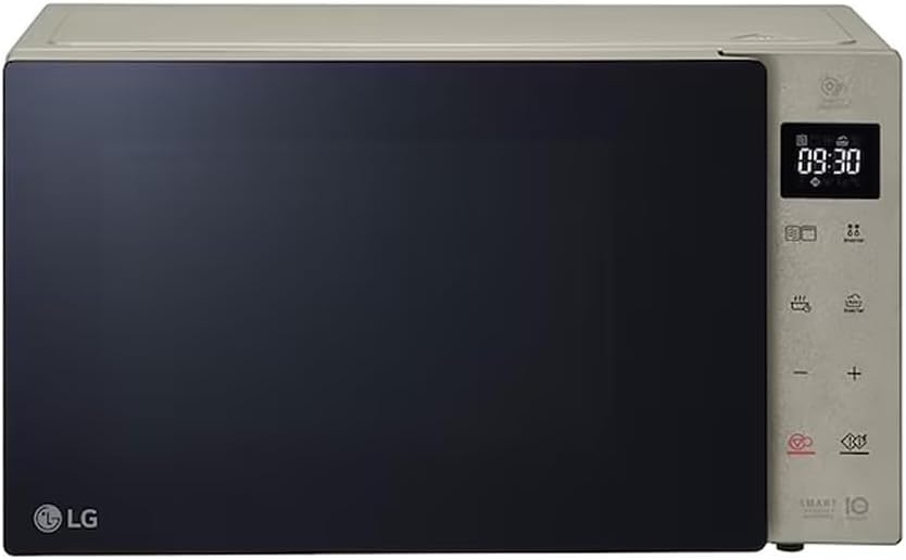 Electronics MH6535NBS - Microonde con griglia | Tecnologia Smart Inverter | 1000 W | 25 l | 32 programmi automatici | Display digitale