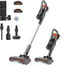 WORX Aspirapolvere Senza Fili Potente 20V WX038, 25Kpa, Autonomia 45mins, Per Peli Animali Domestici, Pavimenti, Tappeti, Auto - 2 Batteria Rimovibile Powershare E Doppio Caricatore Da Parete Inclusi