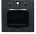 INDESIT IFVR 800 H AN-Forno da Incasso Elettrico Ventilato 65L, 8 Programmi, Modalità Pizza Grill Gratin, Funzione Autopulente, con Lampada Alogena, Elettrodomestici Cucina Classe A, 59,5Lx59,5Hx56,4P