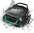 WYBOT (2024 Upgrade) A1 Pulitore per Piscina Cordless con 4 Sicli di Pulizia, 120 Minuti di Pulizia a Ricarica Rapida in 2,5 Ore, LED Indicatore, Robot Piscina Fuori Terra con Doppia Filtrazione