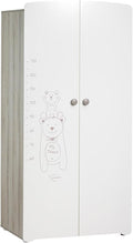 Baby Price Teddy 2 Door Wardrobe