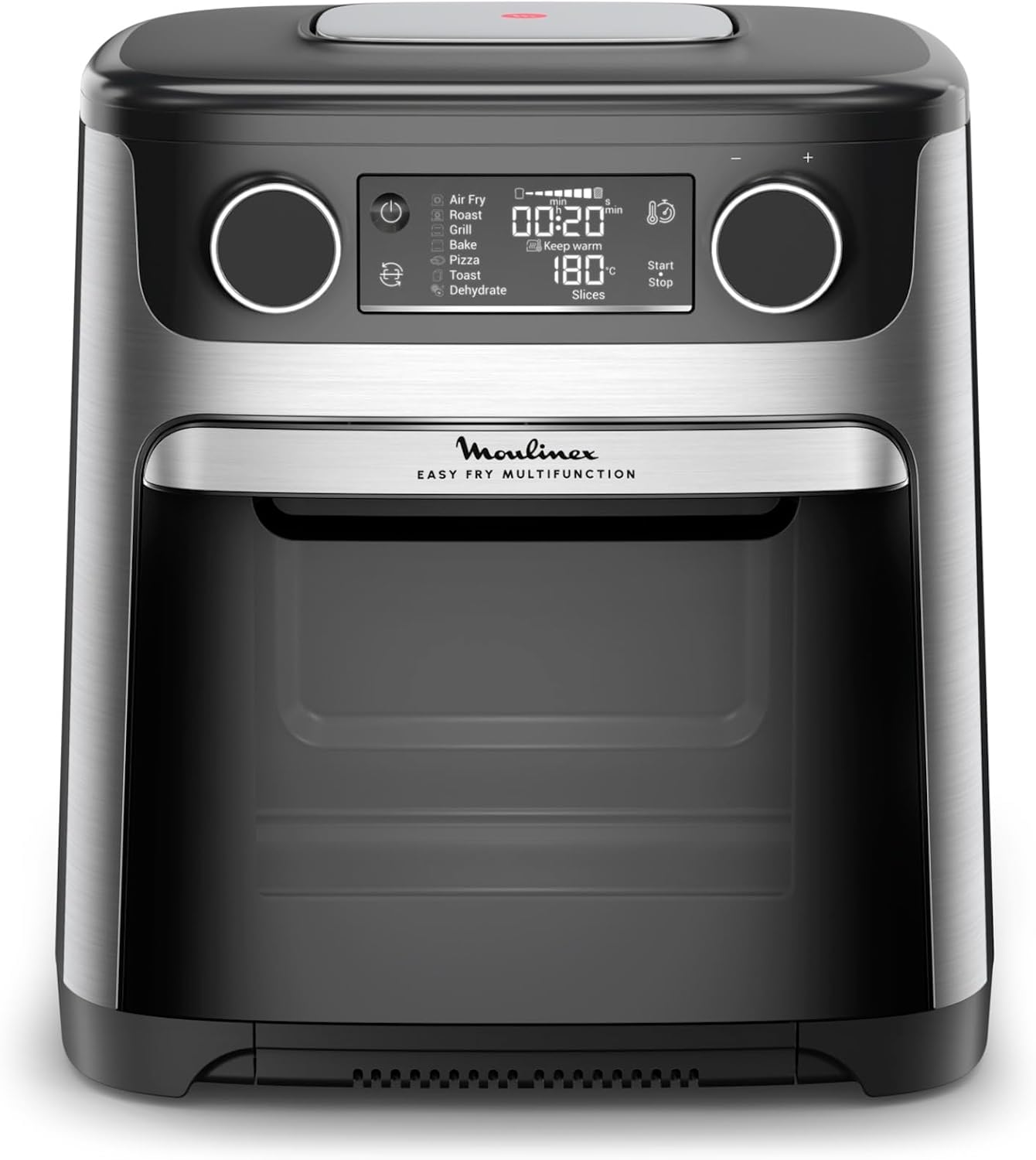 Moulinex Easy Fry Multifunction, Friggitrice ad Aria Versatile 15L/1.5kg per 6 Persone, 1800W, Tecnologia Extra-Crisp, 10 Programmi di Cottura, Esperienza Personalizzata con My Moulinex, AL556D
