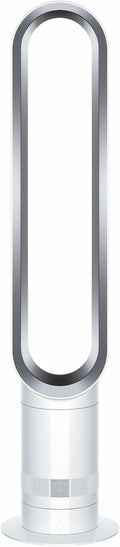 Dyson Coolᵀᴹ Ventilatore a torre AM07 Air Multiplier™, potente ventilatore senza pale con tecnologia Air Multiplier™ (Bianco/Argento)