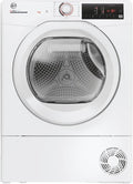 Hoover H-DRY 350 Asciugatrice 7 Kg, Pompa di Calore, Libera Installazione, Classe A++, Certificazione Woolmark, AxLxP 85x60x48, Bianca - HR4 H7A2TE-S