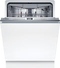 Bosch SMV4ECX31E Serie 4, Lavastoviglie da incasso a scomparsa totale, Home Connect, Extra Clean zone: lavaggio intenso per lo sporco più ostinato, Diagnostica da remoto, TimeLight, 60 cm