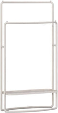 Indipendente Portasciugamani da bagno senza punzonatura terra Portasciugamani(Cream Grey)
