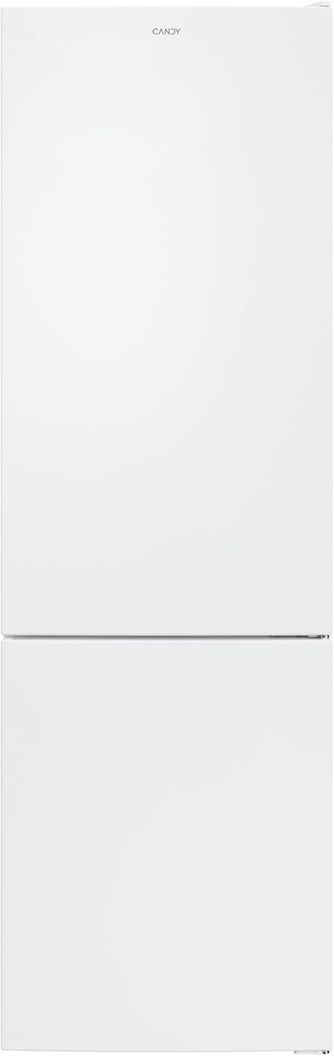 Candy CCT3L517EW, Frigorifero Combi, 55 cm, Altezza 1,77 m, 260 l, Low Frost, Funzione SuperCool, Cassetto Verdura, Controllo elettronico interno, LED, Porte reversibili, 39 dB, Classe E, Bianco