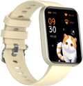 Fitness Tracker per donna Uomo Smartwatch da 1,69 pollici con musica Bluetooth Chiamata in arrivo IP68 Orologio sportivo impermeabile con contapassi Orologio fitness per Android iOS Blu