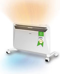 Ballu Rapid Convettore Riscaldatore con 2200W bianco - fino al 30% di risparmio energetico grazie all'esclusiva tecnologia Inverter + Modulo Wifi, programma settimanale, conforme ErP