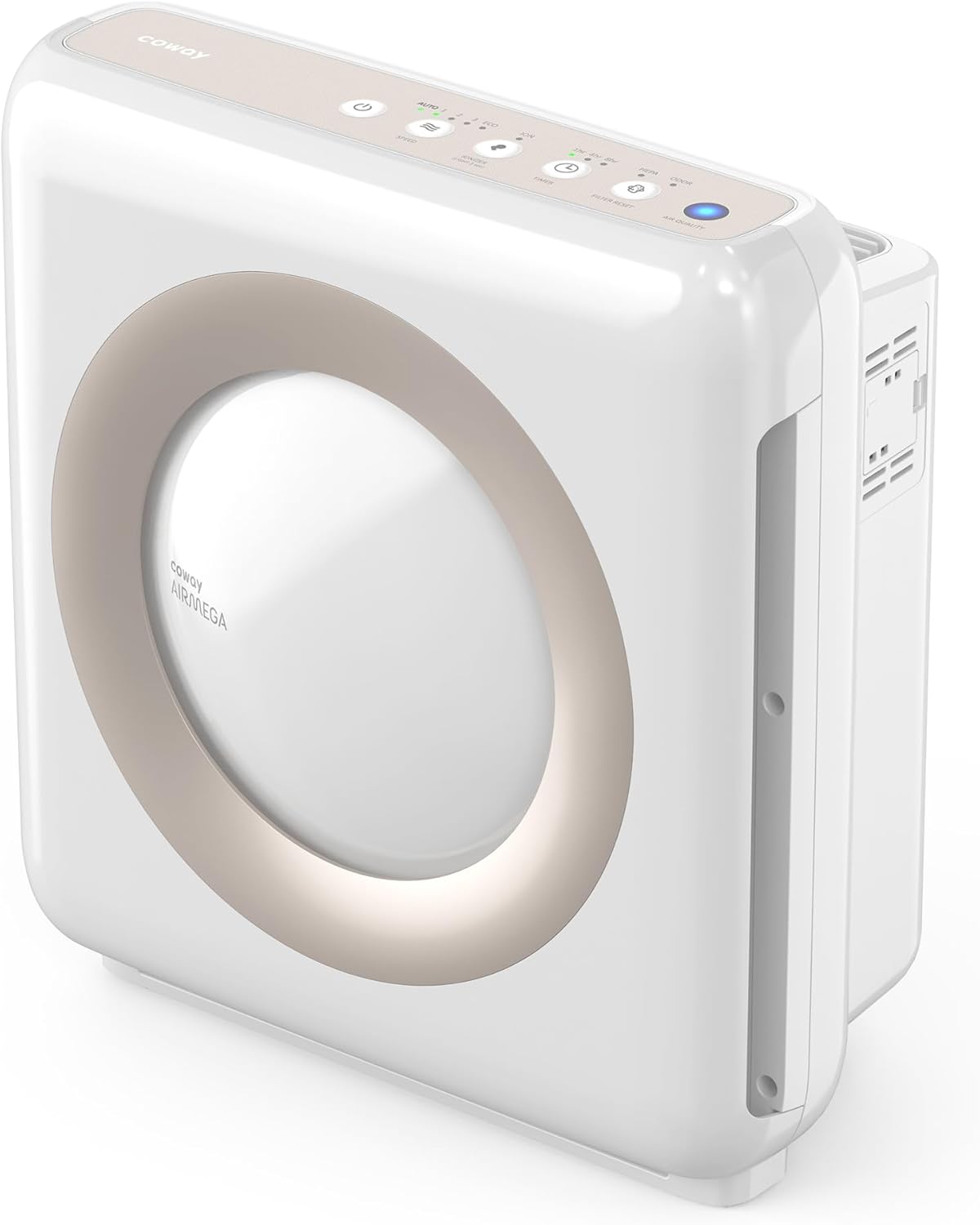 COWAY AP-1512HH Mighty Purificatore d’Aria fino a 33 m², Rimuove il 99.999% Delle Particelle di 0.01 µm*, Virus e Aerosol, Tecnologia GreenHEPA, Miglior Purificatore degli USA per Wirecutter, Bianca